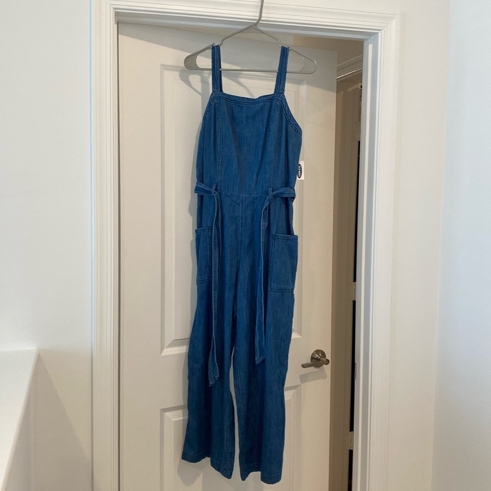 Old Navy Chambray Jumpsuit